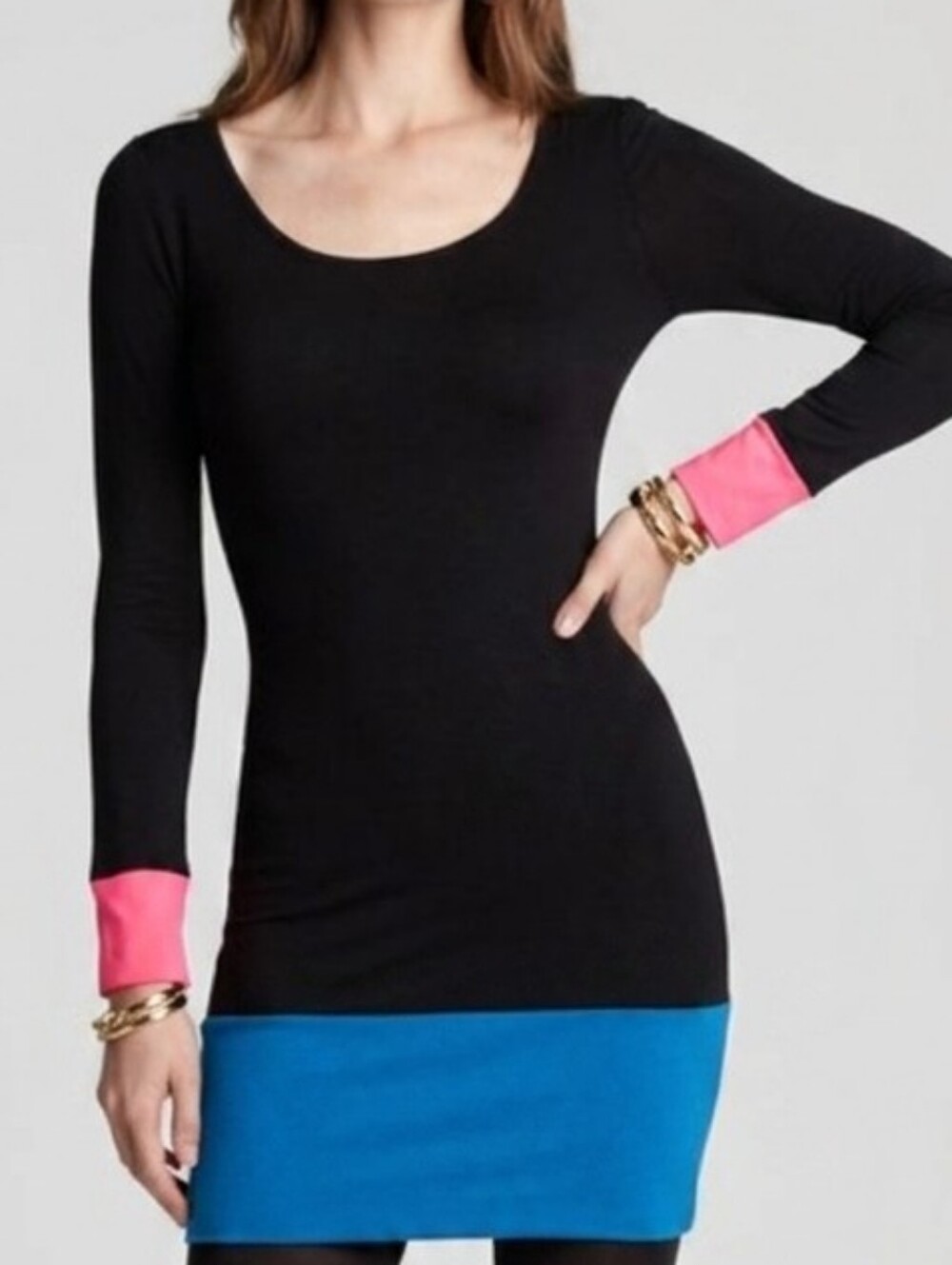 Color block dress